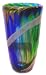 Murano Art Glass Tall Vase, Color Illusion, A66
