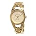 AK Anne Klein Women's Gold-Tone Dress Bracelet Watch #108660CHGB