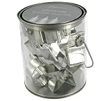 Electronics : Paperchase Cookie Cutters In Tin. Christmas Design