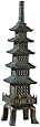 Design Toscano The Nara Temple Asian Garden Pagoda Statue