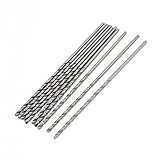 uxcell ツイストドリルビット　ドリル刃　ストレートシャンク　HSS素材　52mmのフルート長さ