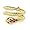 14K Gold (Choice of Yellow or Rose Gold) Coiled Snake Ring set with Ruby & Sapphires with Snake Scaling - Finger Sizes 5 to 12 Available