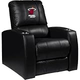 Home Theater Recliner with NBA Miami Heat Panel