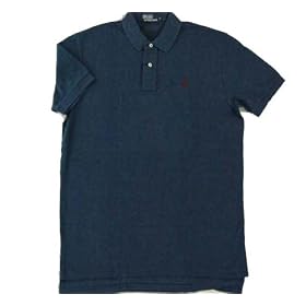 POLO RALPH LAUREN Mens Solid Short Sleeve Interlock Knit Classic Mesh Polo Shirt