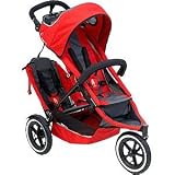 Phil & Teds E3 Buggy Doubles Kit - Red