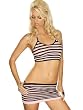 SeXy Stretch Halter Cami Top Mini Skirt Set