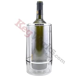 Double Walled Acrylic Iceless Wine and Carafe Bottle Cooler