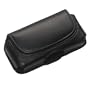 Sanyo Katana DLX / Katana II / Katana LX Premium Quality Cell Phone Pouch Case - Includes TWO Bonus Charm Holders - Image Accessories Brand