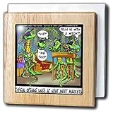 Review 3dRose LLC  / Eye Of Newt Bars - 6 Inch Tile Napkin Holder