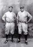 New York Yankees (Babe Ruth & Lou Gehrig) Sports Poster Print - 11x17