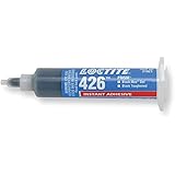Loctite Black Max 426 Cyanoacrylate Adhesive - Black Liquid 10 g Syringe - Shear Strength 3000 psi [PRICE is per SYRINGE]