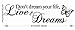 Fanku Live Your Dreams English Motto Butterfly Wall Stickers Living Room Sofa Backdrop Wall Stickers
