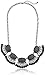 Amazon Collection Fan Shaped Station Statement Necklace, 22