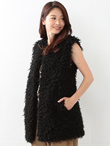 (デミルクスビームス) Demi-Luxe BEAMS / フェイクファー ジレ