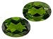 Jewelry : MIN 1.50CTW 7X5MM OVAL CHROME DIOPSIDE MATCHED PAIR