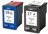 Produkt-Bild: Druckerpatronen kompatibel f&uuml;r HP 27 + 28 HP DeskJet