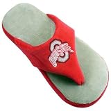 Ohio State Buckeyes Flop Slipper Size: 5-6, Color: Grey / Red