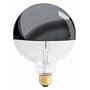 Bulbrite 60G40HM Half Chrome 60W Globe Shape Bulb