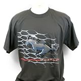Ford Mustang Grey Pony Shirt - X large