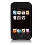 SportGrip iSkin - schwarz - Silikon-Tasche f�r Apple iPod touch 2. und 3. (aktuelle) Generation