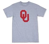Oklahoma Sooners 100-Percent Cotton Puff Logo Short Sleeve T-Shirt