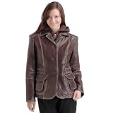 Columbia Sportswear Women's Removable Hood Leather Coat at Excelled Leather