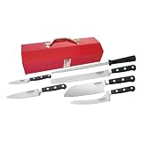 LamsonSharp 39879 Ebony Forged 7-PC Cooks Tool Box Set