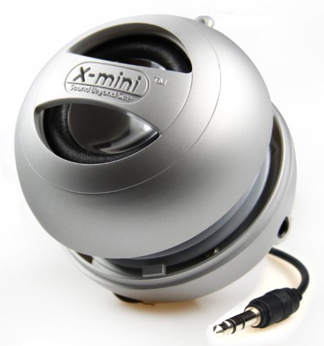 Buy X-Mi X Mini II 2nd Generation Capsule iPhone / iPad 2 3 / iPod / MP3 / Laptop Speaker - Silver Promo Offer