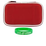 Nylon Hard Shell GPS Case (Red) for Garmin nüvi 205W 4.3-Inch