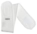 Aquis Microfiber Headband, Waffle, White (Pack of 6)
