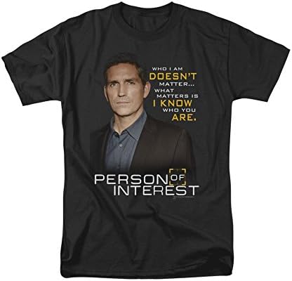 Person Of Interest Crime Drama Nyc TV Series CBS I Know Adult T-Shirt Tee