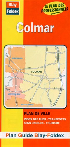 City Travel Guides Discounted  Livres : Plan de ville : Colmar (avec un index)