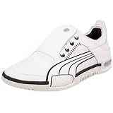 PUMA Men's Street Cruiser Ducati Sneaker,White/Black,11.5 M