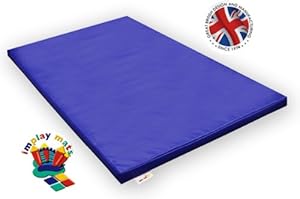 GNG Sports 6ft x 4ft x 2inch Gym Mat/Crash Mat/ Excersize Mat In Blue