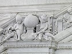 Appealing Cherubs at the Library of Congress Jefferson Building - Fine 16"x20" Photographic Print by Carol M. Highsmith