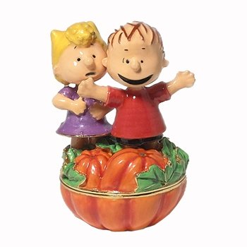 Dept. 56 Peanuts Pumpkin Patch Surprise Jeweled Box