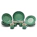 Le Creuset Stoneware 16-Piece Dinnerware Set, Fennel