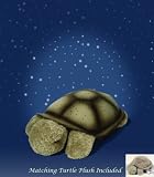 Twilight Turtle Constellation Nightlight- Includes Turtle Plush Animal