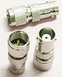 RF coaxial coax adapter BNC female to MINI-UHF male connector