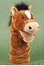 Horse long sleeve hand puppet