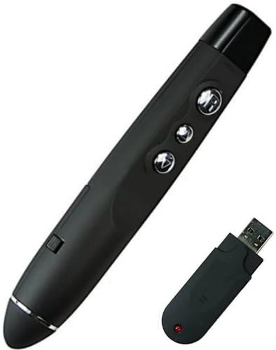 Oem Presenter with Laser Pointer and Powerpoint Presentation Remote Control Clicker (O-PRC-0130)