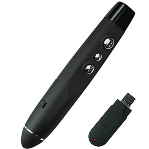 Oem Presenter with Laser Pointer and Powerpoint Presentation Remote Control Clicker (O-PRC-0130)