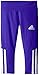 adidas Little Girls' Performance Tight Legging, Dark Purple, 6