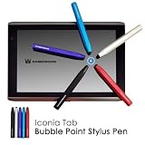 CaseCrown Bubble Point Stylus for Touch Screen (iPads, iPhones, iPod Touch, etc) - Red