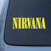 NIRVANA - Vinyl Car Decal Sticker #A1627 | Vinyl Color: Yellow