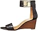 Nine West Women's Nicetime Leather Wedge Sandal