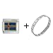 Flag Of Iceland Italian Charm Bracelet Flag Of Iceland Italian Charm Bracelet