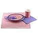 Pink & Purple Girls Frozen Party Set! Includes Plates, Napkins, Cups, Cutlery and Tablecover