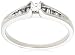 14k White or Yellow Gold Princess Cut Diamond Engagement Ring (1/4 cttw, G-H Color, SI2 Clarity)