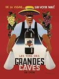 Vins Des Grandes Caves - Fine Art Print / Poster - 23.50 x 31.50